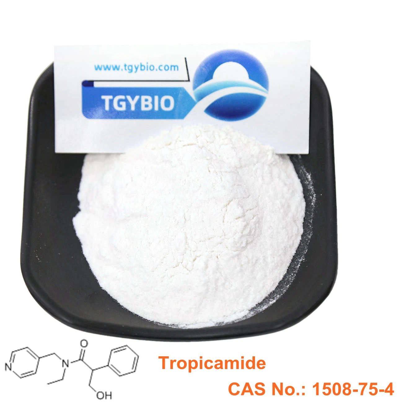 Best Quality Pharmaceutical Tropicamide Powder CAS 1508-75-4 Tropicamide