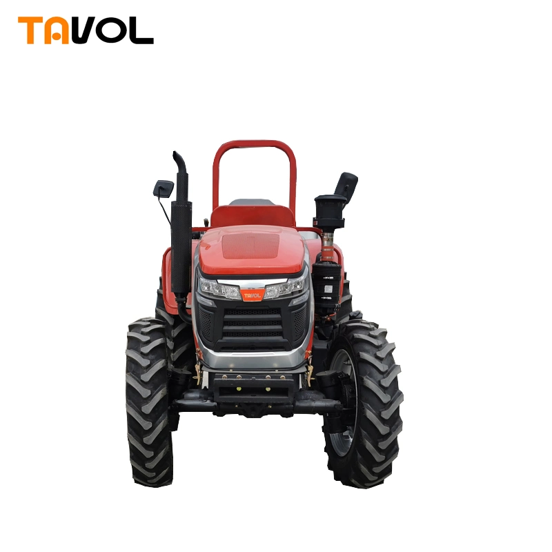 Factory Manufacture Supply 70HP 80HP 90HP 100HP 110HP 4WD Yto Engine Agricultural Accessories Machinery Farm Tractor