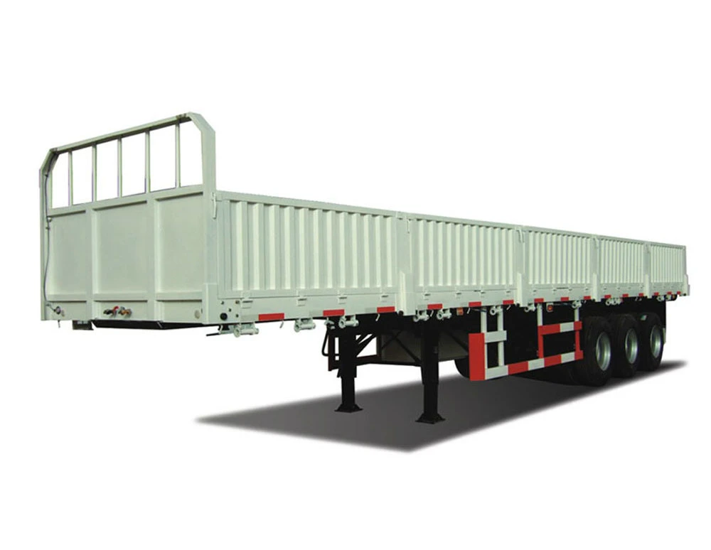 2/3-Axle Side Wall Semi Trailer Used for Bulk Cargo Transport