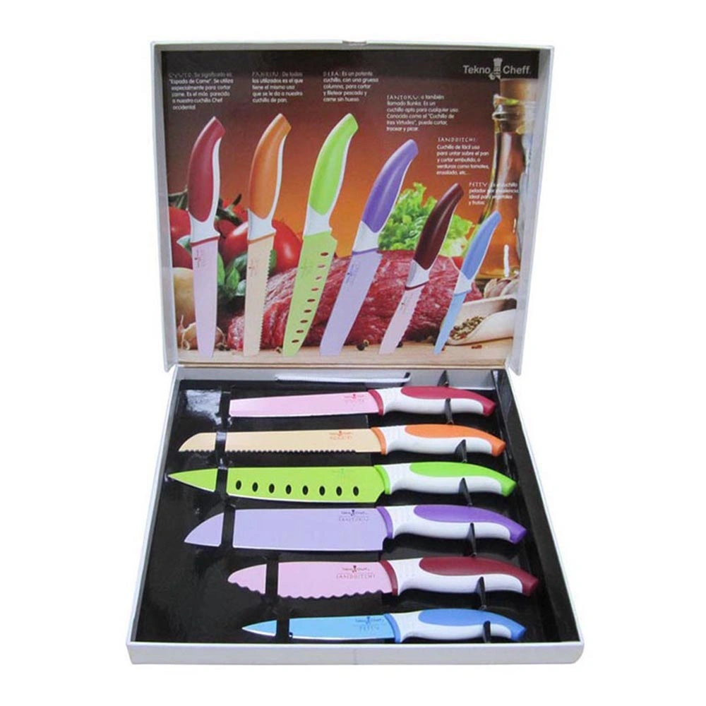 Business Gifts Colorful Coating Cutlery Knife Set