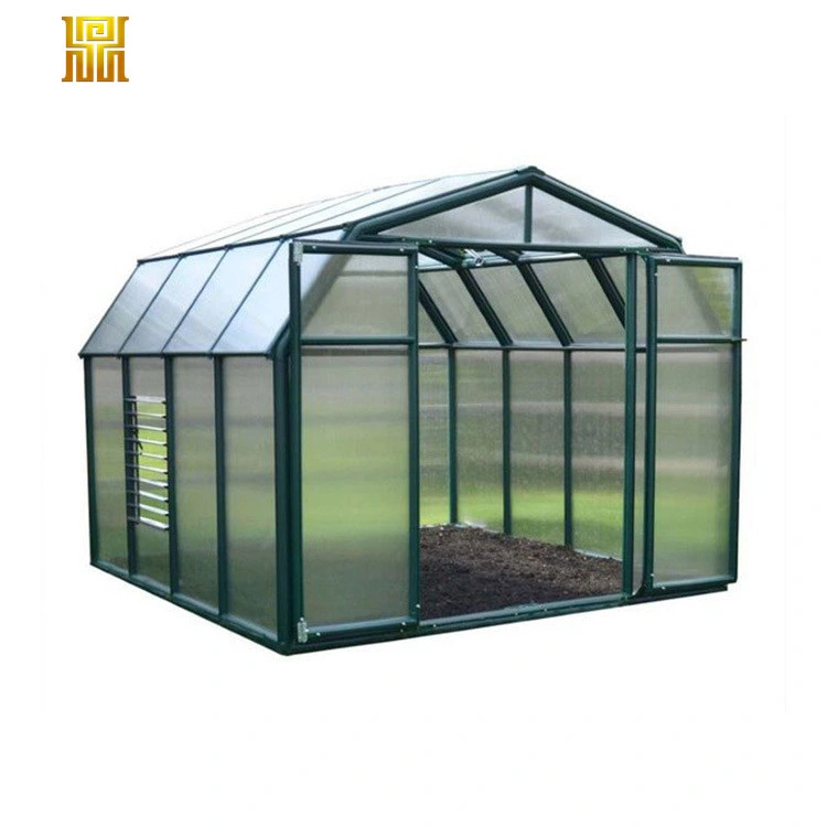 6X4 6X6 6X8 Placa de policarbonato e estrutura de alumínio Garden Gazebo Grandes produtos de Fábrica Nice Quality Bom Preço