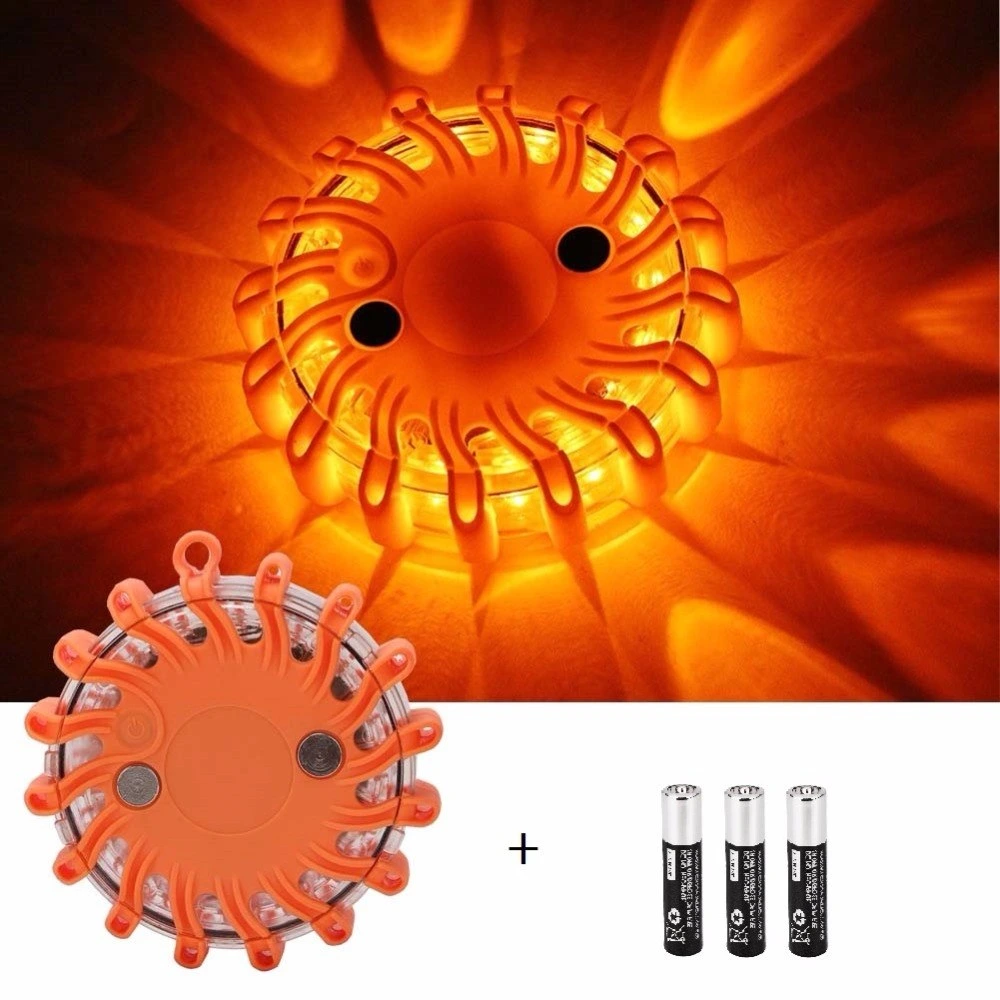 Voyant d'urgence FLARE 16 feux de route de signalisation à LED Témoin de la route avec de gros aimant puissant