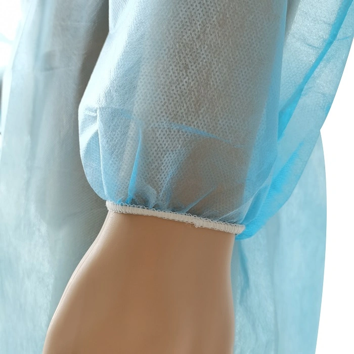 Hospital Use Disposable Breathable Isolation Gown PP Isolation Gown with Ties