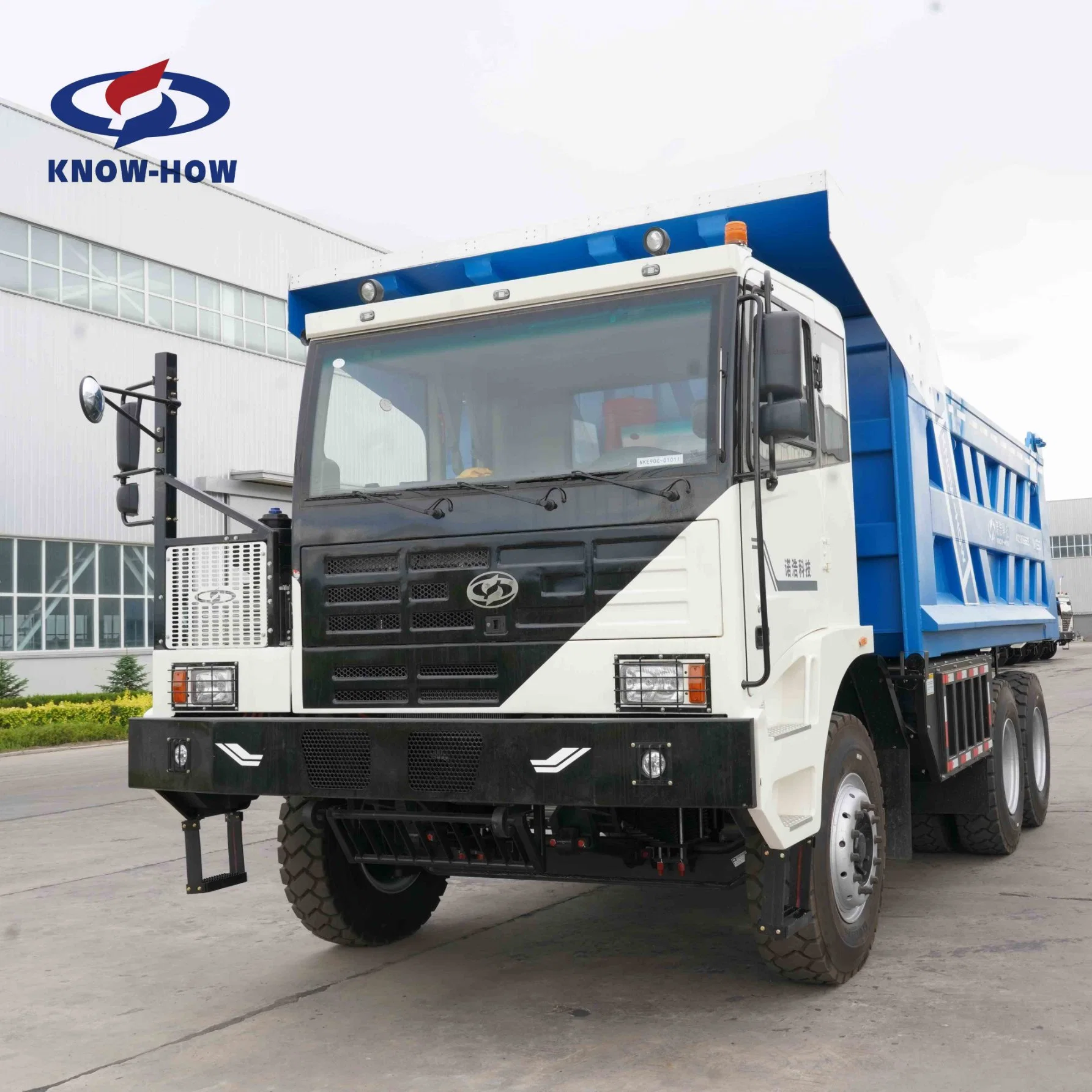 Know-How New Energy Trucks Factory Heavy Truck Mining Tipper in China Nke105D4