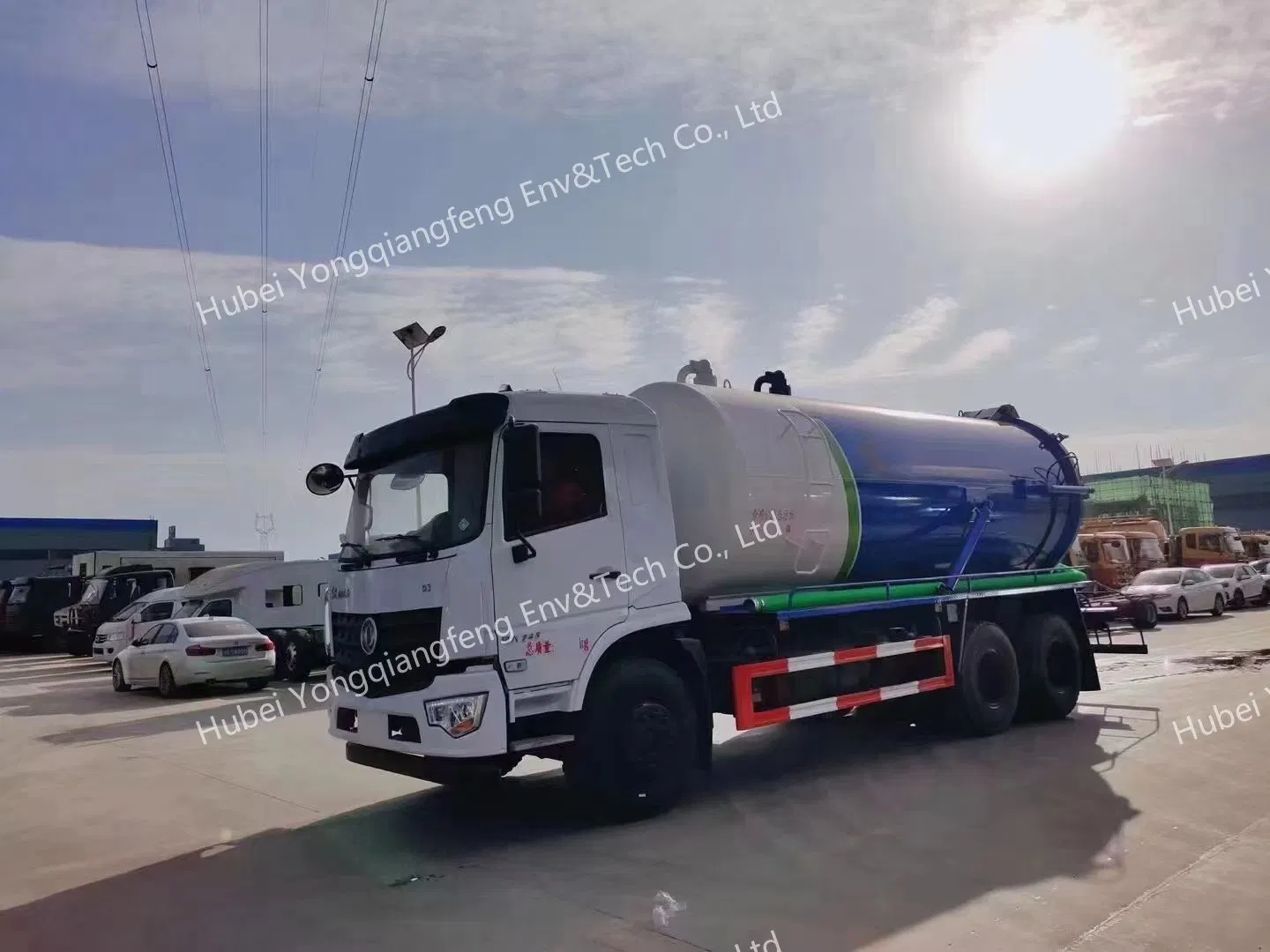 Good Price 6X4 Vacuum Sewage Truck 18cbm 20cbm Sewage Suction Truck