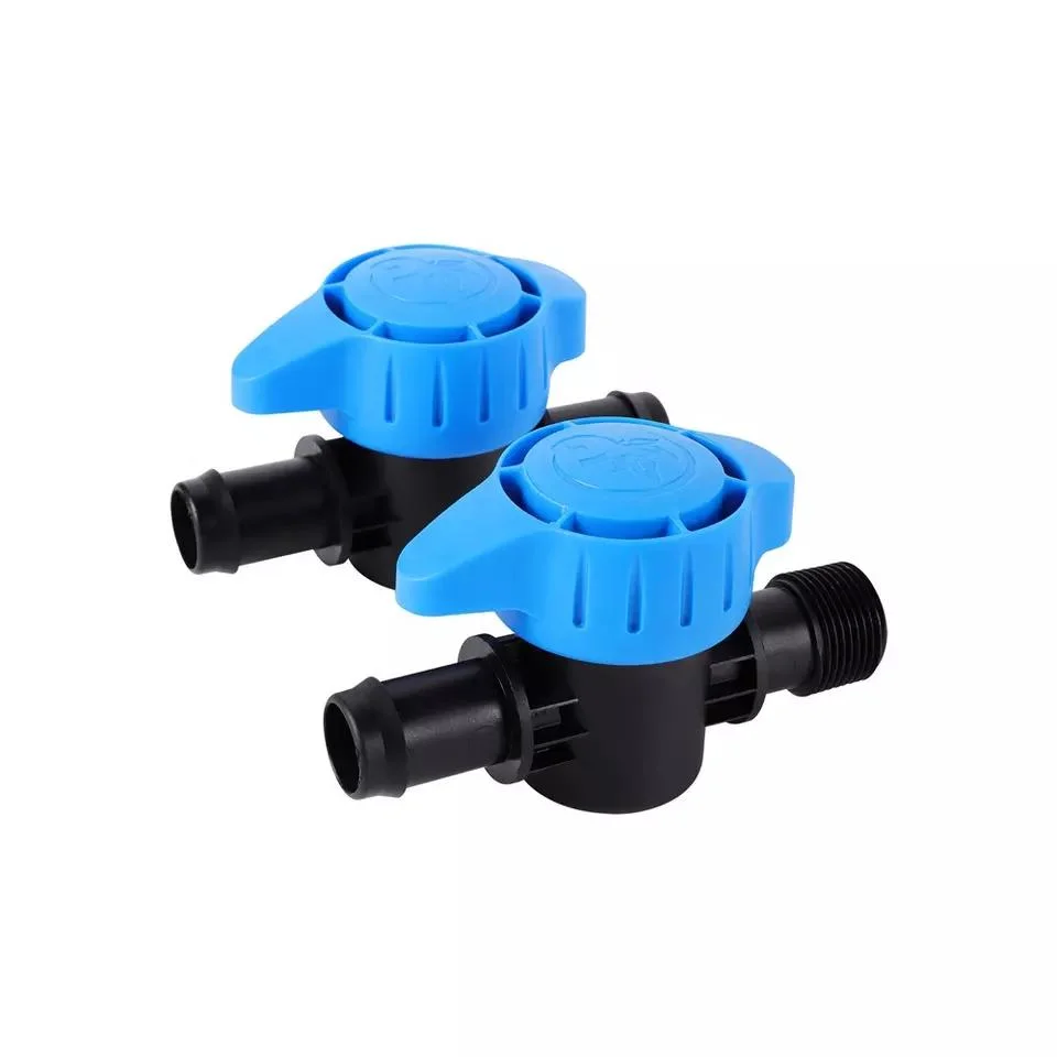 25mm Pipe Water Control Valve 3/4" Male Thread Garden Irrigation System Shut off Switch Agriculture Greenhouse Watering Fittings