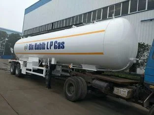 Gas de cocina GLP Transporte tanque de petróleo licuado Trailers 20tons Para el mercado de Bangladesh