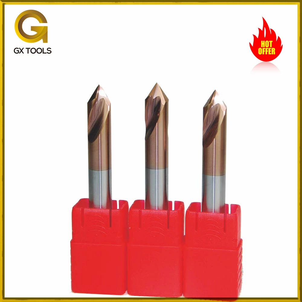 Hot Sales with High Precision CNC 90degree Solid Carbide Spotting Drill Bits