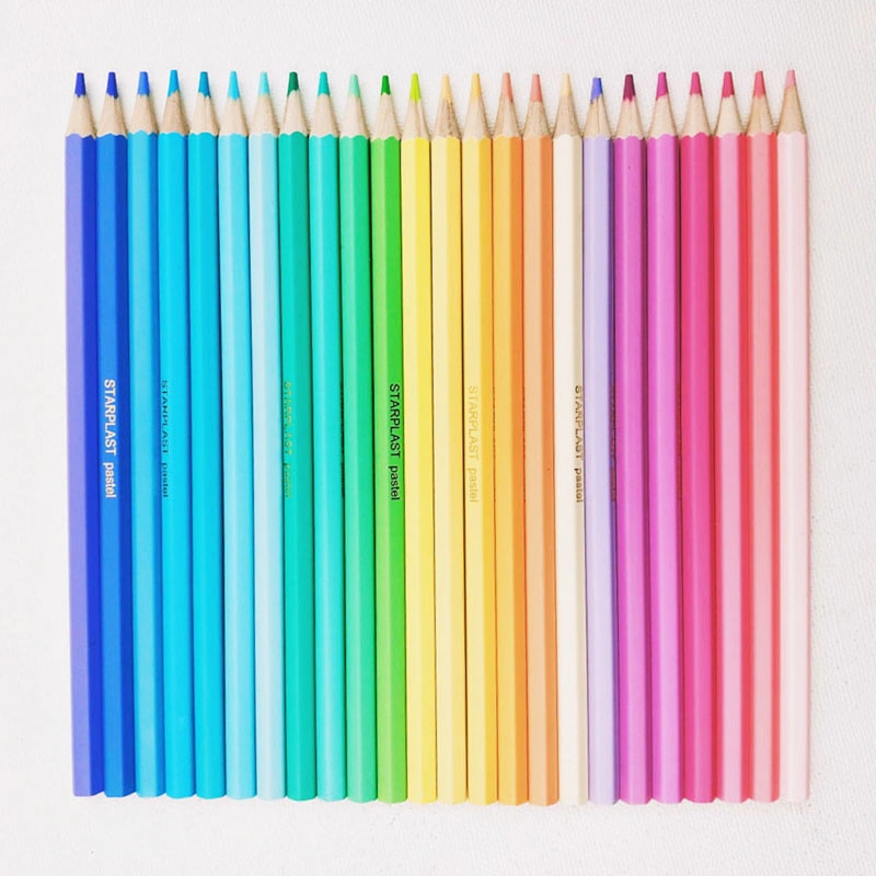 Office School Stationery Art Supplies Set of 24 Color Pencil Drawing Pencil
