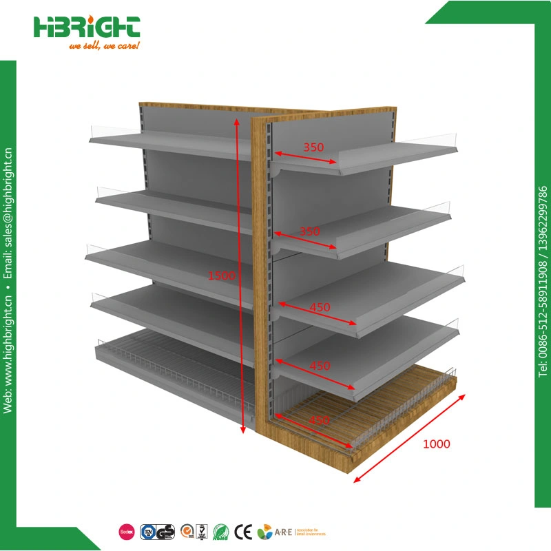 One Stop Solution for Supermarket Equipment Gondola Shelf