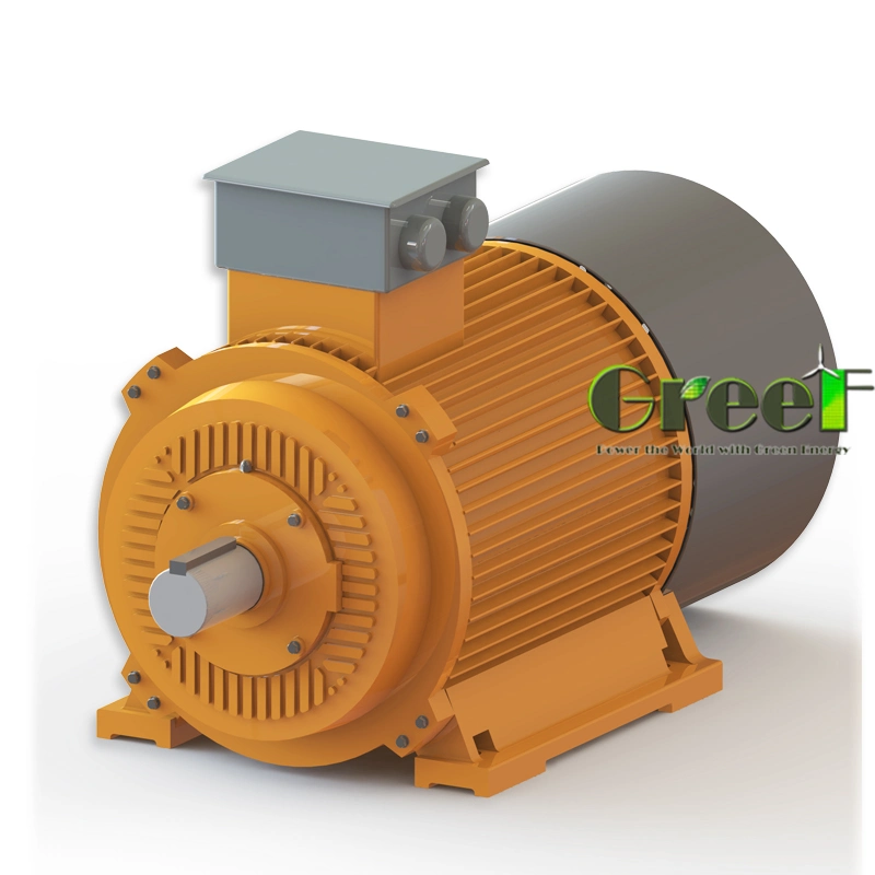 10kW 50kw Permanent Magnet Generator mit niedriger Drehzahl, Windenergieanlagengenerator
