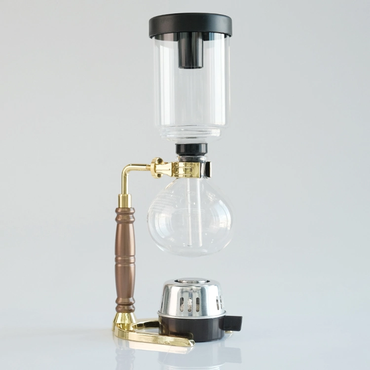 Vidrio de logotipo personalizado Syphon coffee maker para ventas