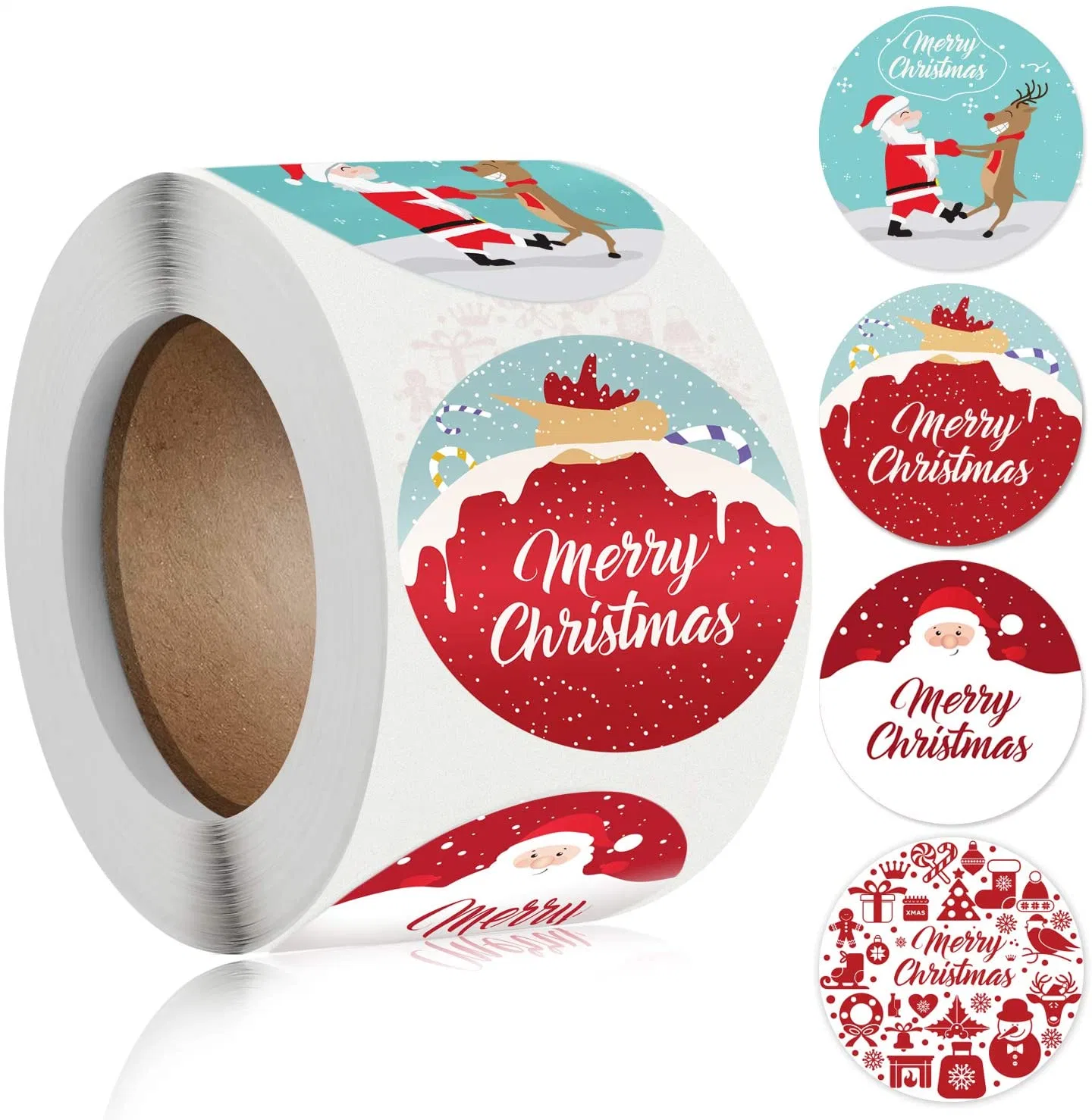 Christmas Gift Sticker Decoration Seal Sticker Merry Christmas Sticker