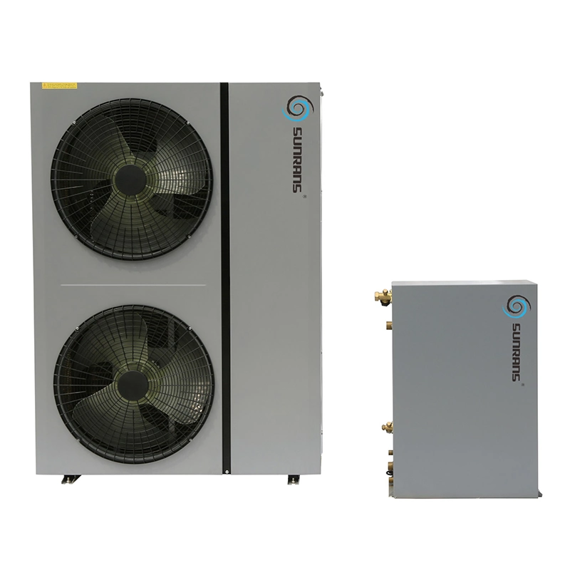 6hp DC Inversor Split Tipo Aire Fuente bomba de calor multifunción Calefacción Calentador de agua de refrigeración