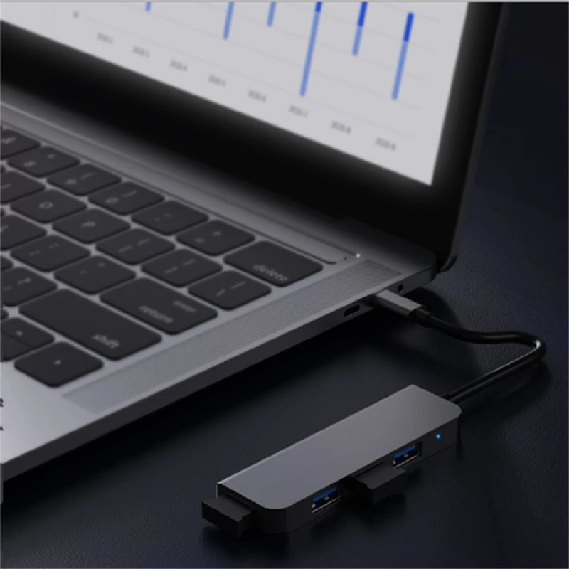 Laptop 3.0hub One to Four Splitter USB C Hub