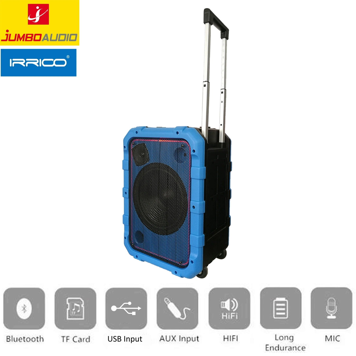 10inch Multifunctional Trolly Speakers Bluetooth&quot;