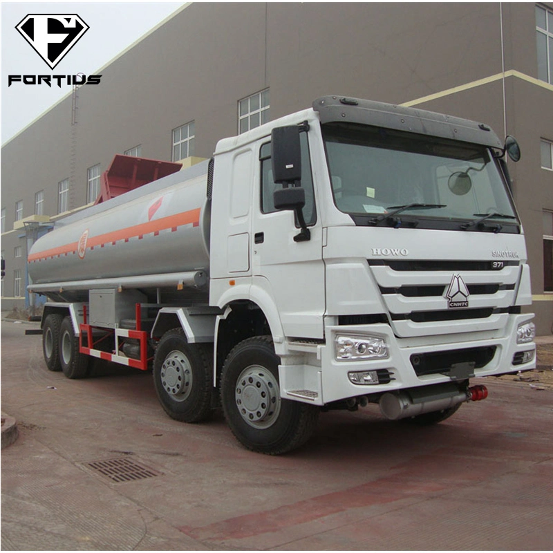 Heavy Duty Truck Sino Truck 8X4 4axles Euor2 Diesel Fuel Oil Truck 45 Cubic Meter with Insulation Coating