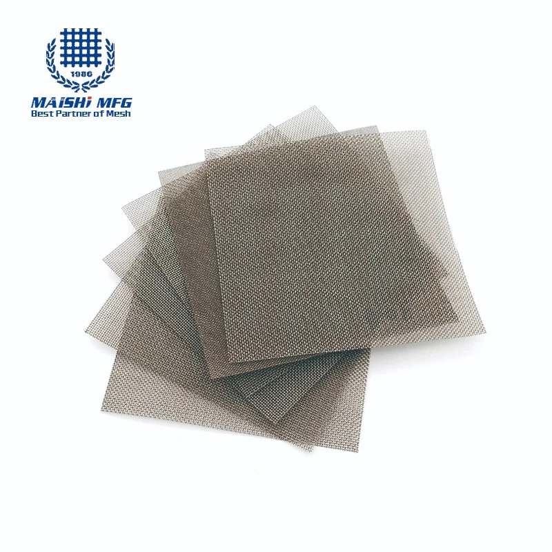 304 Plain Weave Stainless Steel Wire Mesh Sheet for Filter