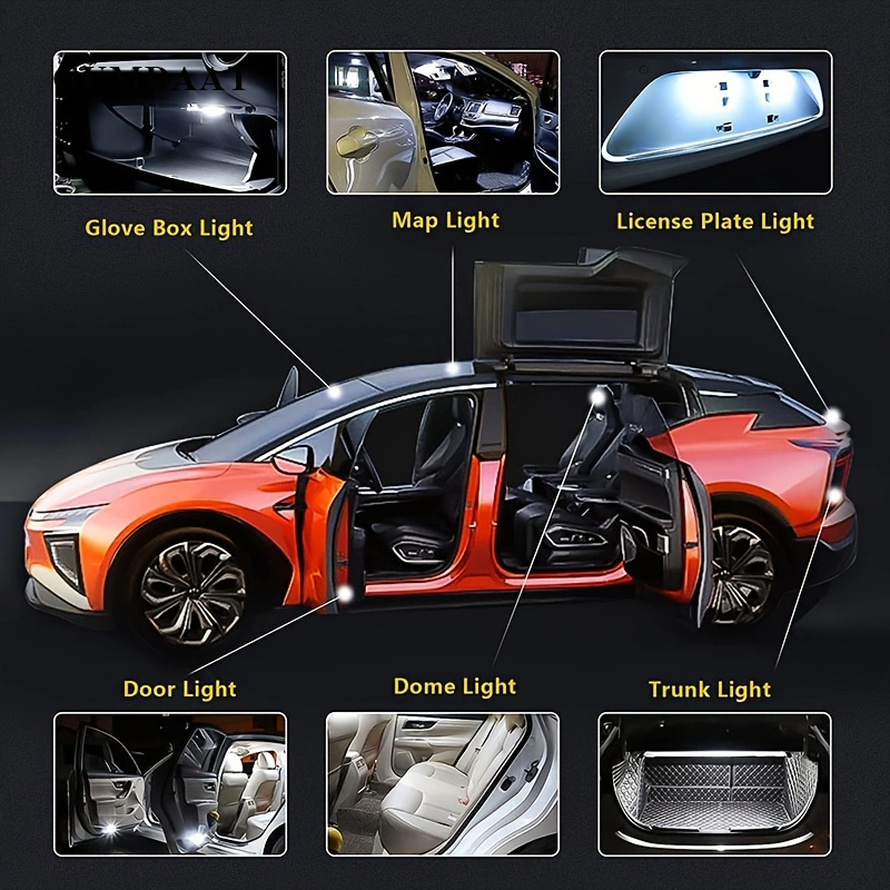 مصباح C5w LED مصباح مصباح السقف للسيارة مصباح لوحة الترخيص الآلي مصباح الإضاءة