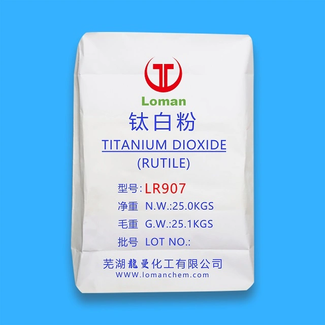 Loman LR907 marca el dióxido de titanio rutilo Anatase Fabricante Tipo para pintar