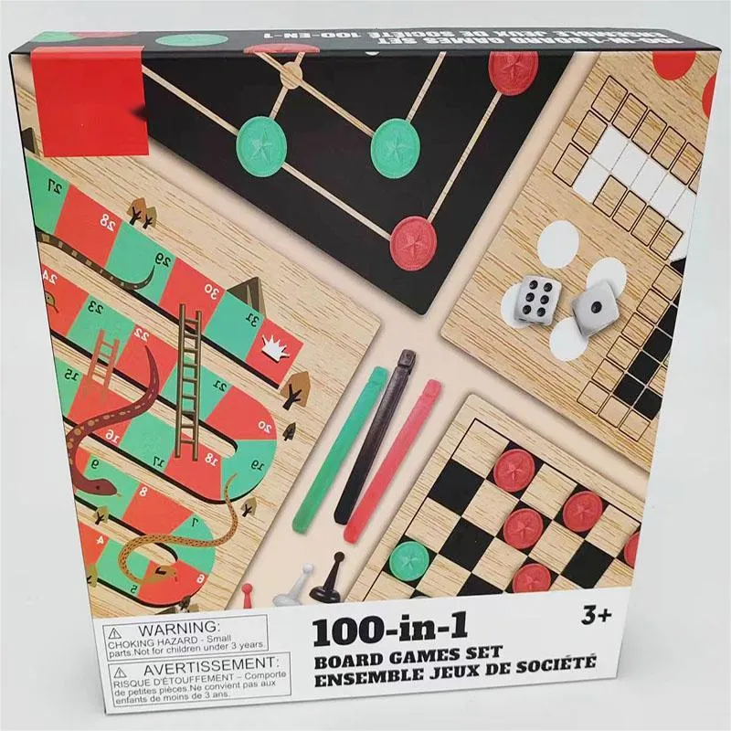 100-in-1 Board Game Toy for Kids or Family