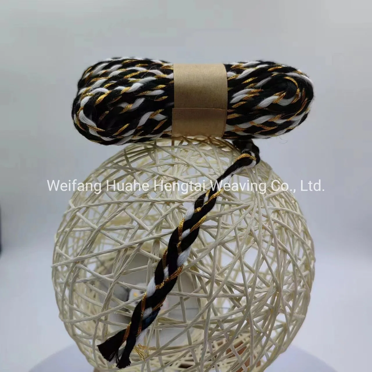 Customizable New Wholesale/Supplier Polyester Five Strand Braided Rope Clothing Accessories