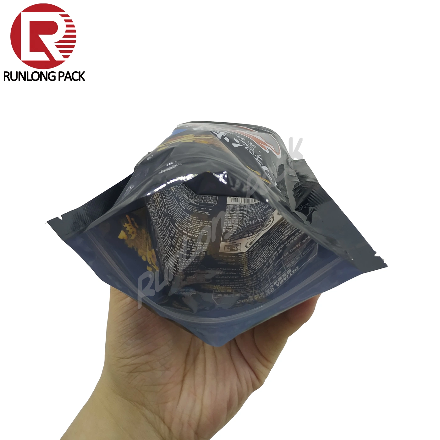 Bolsas de plástico suave de pesca de plástico personalizadas / cebo de pescado Bolsa de gusano con cremallera