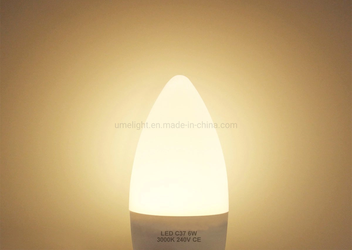 مصابيح LED بالشمعة ذات الغطاء الضفدع B22 E14 بقدرة 6 واط مكافئة استبدال لمبات الهالوجين المتوهجة بإضاءة LED في لامبراس بقدرة 50 واط تركيب مصابيح الإضاءة