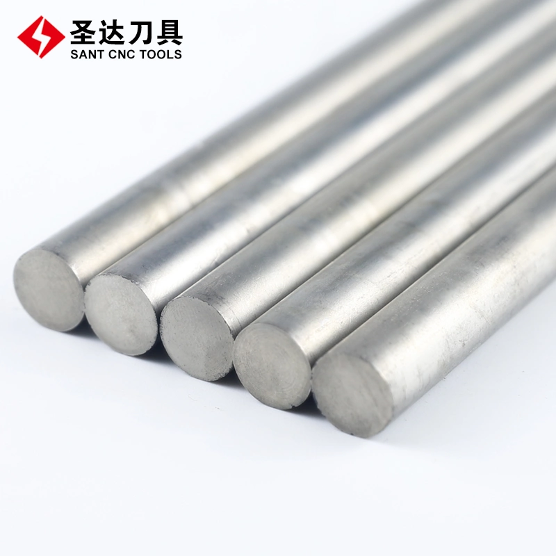 Metal Tool Parts Tungsten Carbide Blank Round Bars Solid Carbide Rods Tungsten