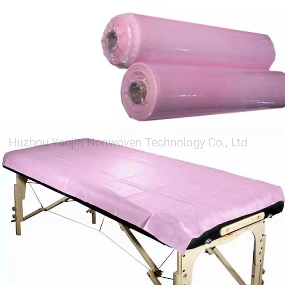 Cama China propagación PP desechables Film Medical SPA Colchas Spunlace plisada Sábana