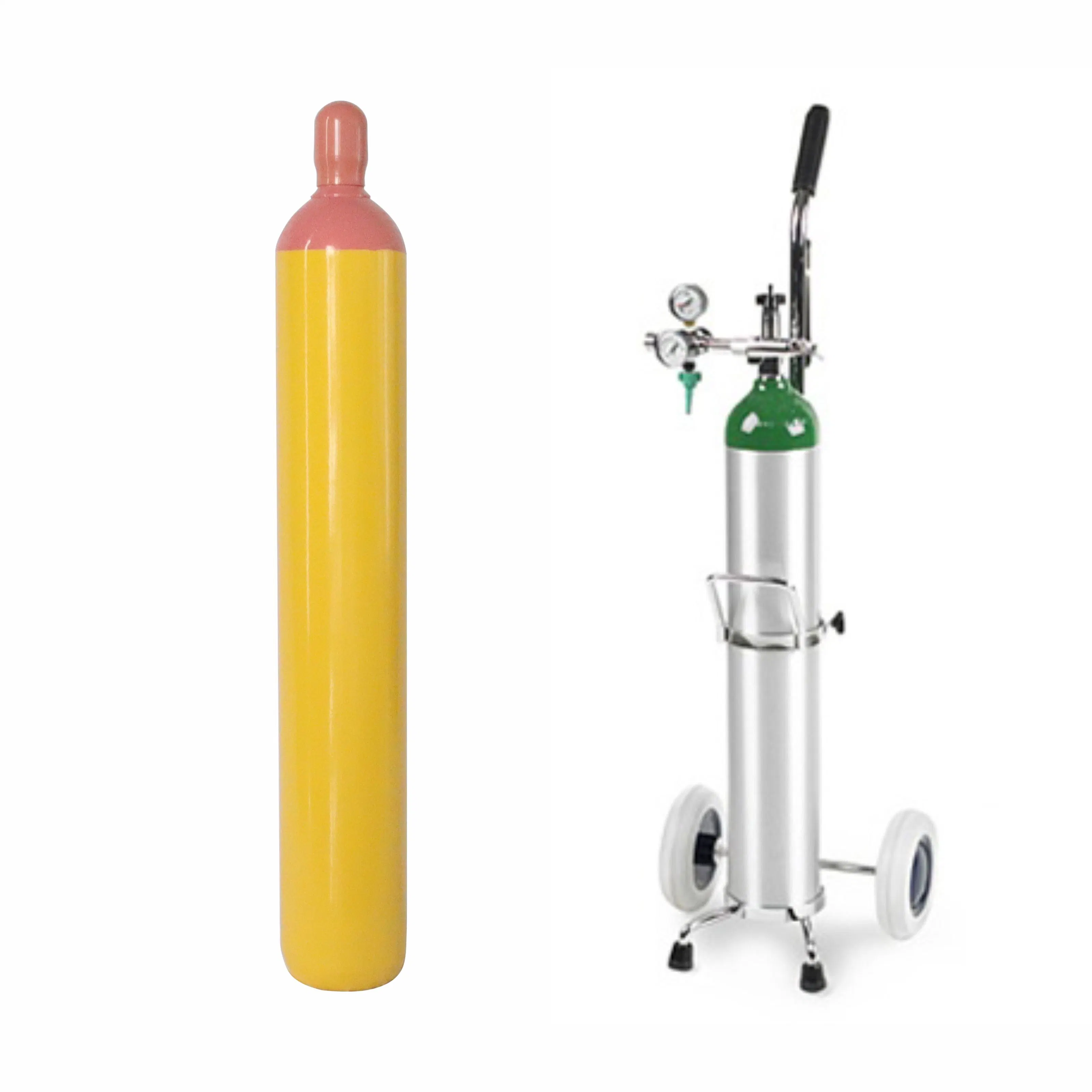 Portable Empty Medical Seamless Steel Oxygen Gas Cylinder Price