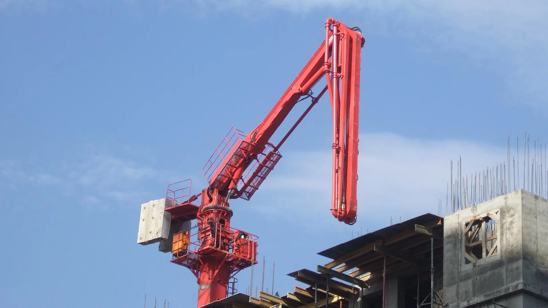 Heißer Verkauf 21m Hgr21III Boden Beton Platzierung Boon mit Teilen