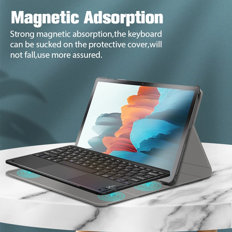 Touchpad Bluetooth Keyboard Case for Samsung Galaxy Tab S7 2020 11inch T870 Magnetic Tablet Cover Case Factory