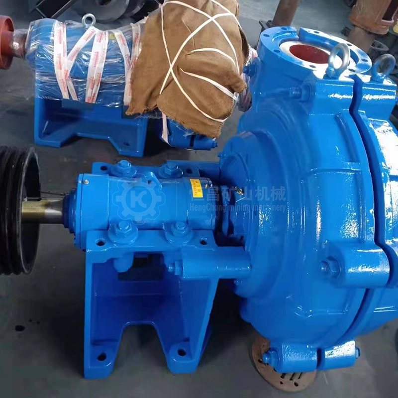 100% New Mineral Machinery Single-Shell Single-Stage Sand Pumping Machine Rubber Lined 1 2 3 4 6 8inch Suction Slurry Transfer Pump