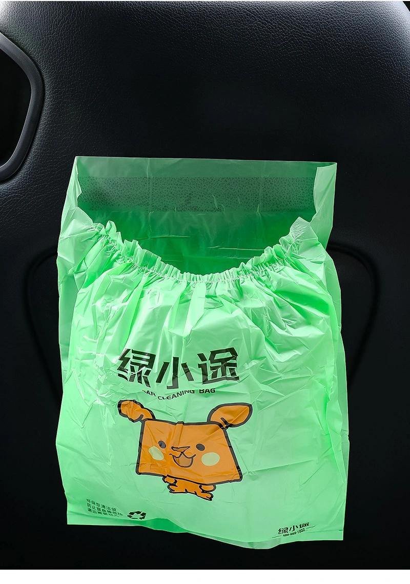 Disposable Sticky Car Garbage Bag Leak Proof Portable Removable Trash Bags for Auto Vehicle Car Interior Cleaning