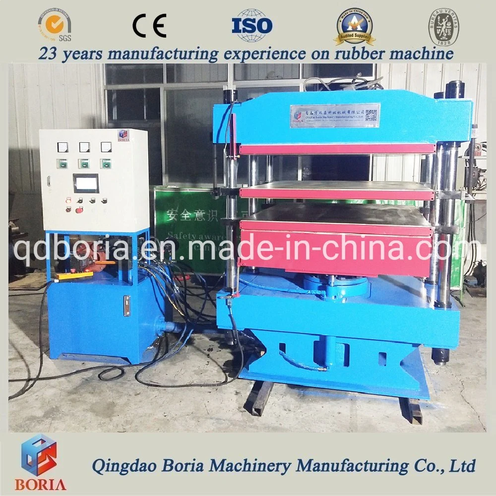 PLC Controlled Laboratory Rubber Plate Vulcanizing Molding Press Machine for Lab