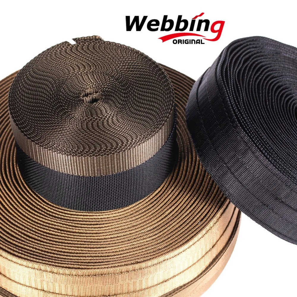 Original Webbing High Quality Custom Cordura Polyester/Nylon Ribbon PP Webbing for Bag Garment Belt