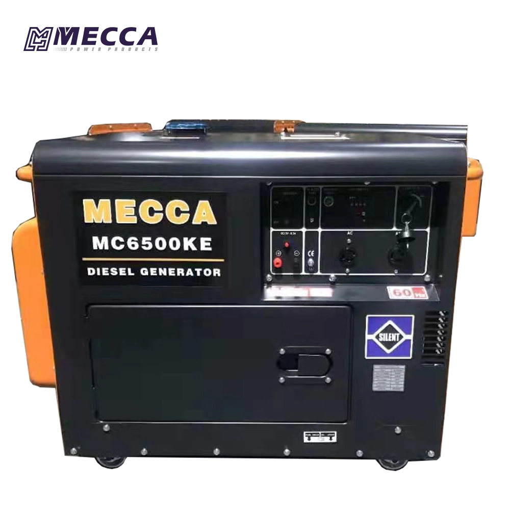 Portable Diesel Generating Set 3kVA 5kVA 6.5kVA 8kVA 10kVA 12kVA 15kVA Kw Power Gasoline Generator Water/Air Cooled for Standby Home Use