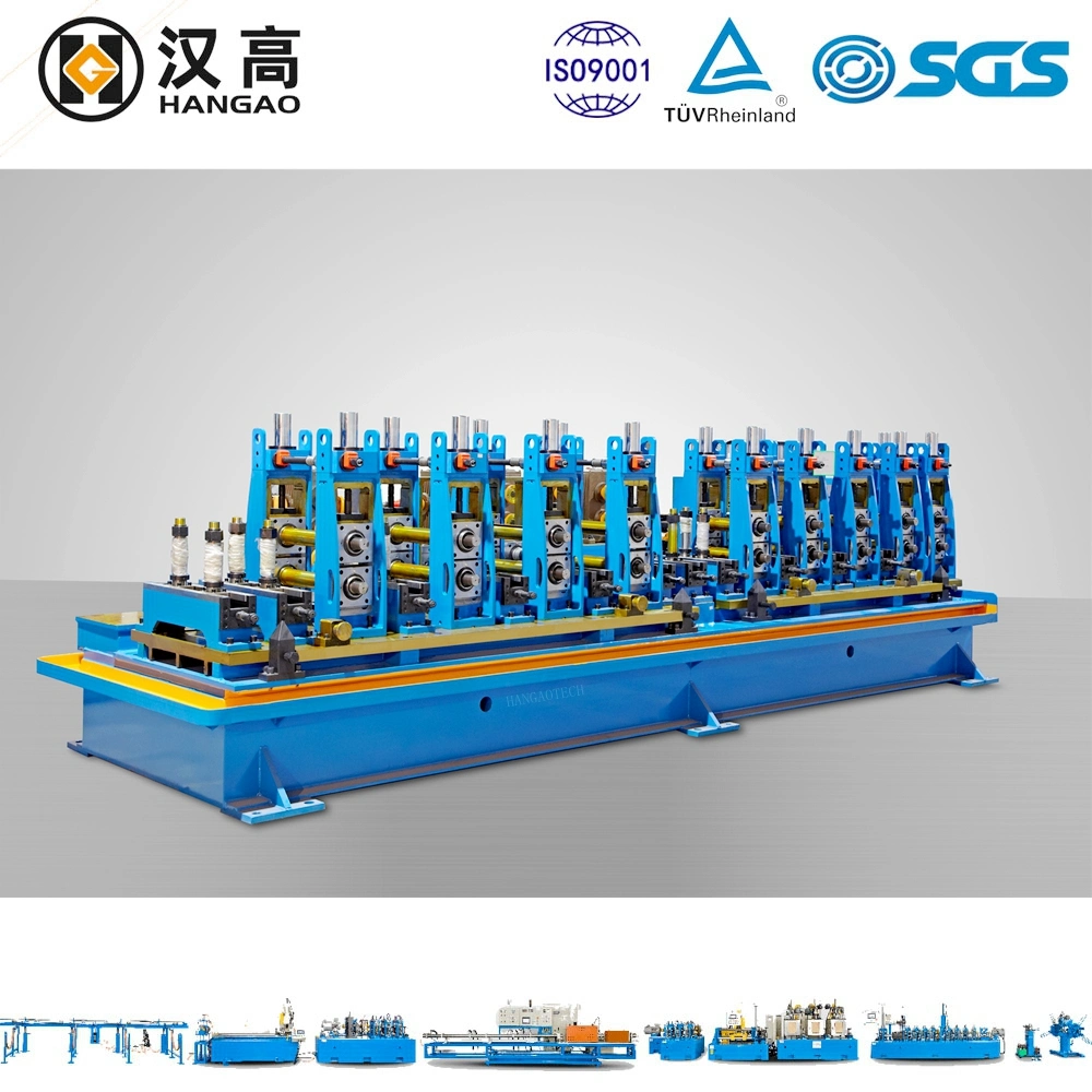 Auto Exhaust Stainless Steel Tube Rolling Machine Pipe Production Line