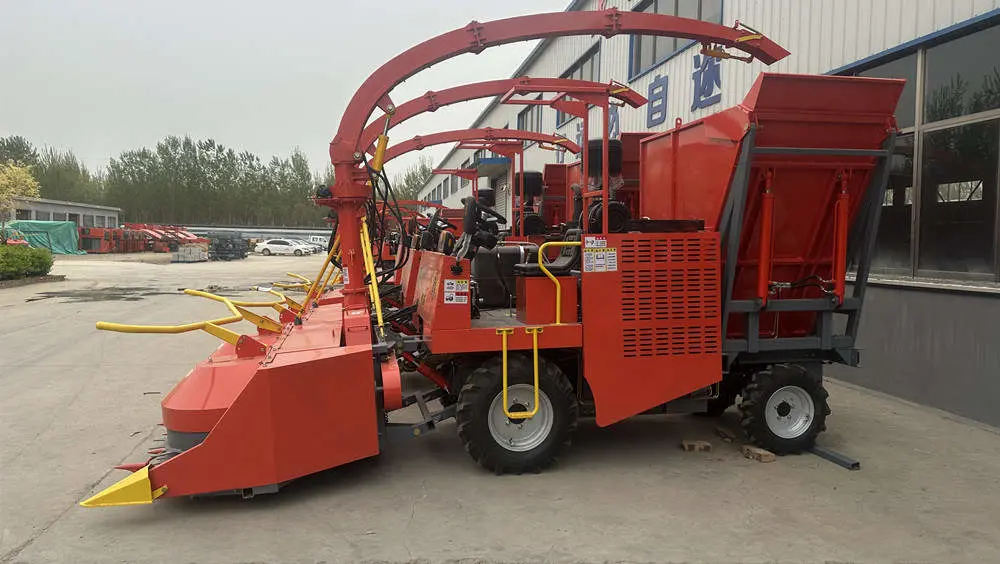 Maize Silage Harvesting Mini Corn Combine Harvester Machine