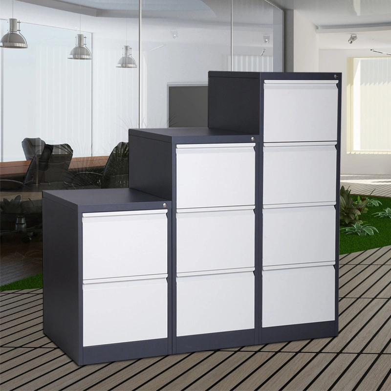 Office Vertical Filing Cabinets Multi Drawers Knock Down Structure File Cabinets