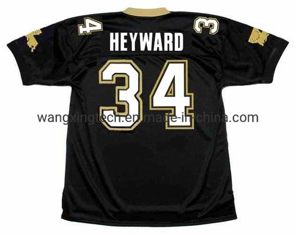 Best Seller Craig "Cabeza de hierro" Heyward New Orleans 1991 Retroceso Jersey