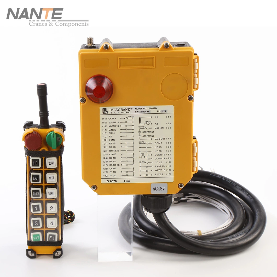 3.2-20t European Style Single Girder Electric Wire Rope Hoist