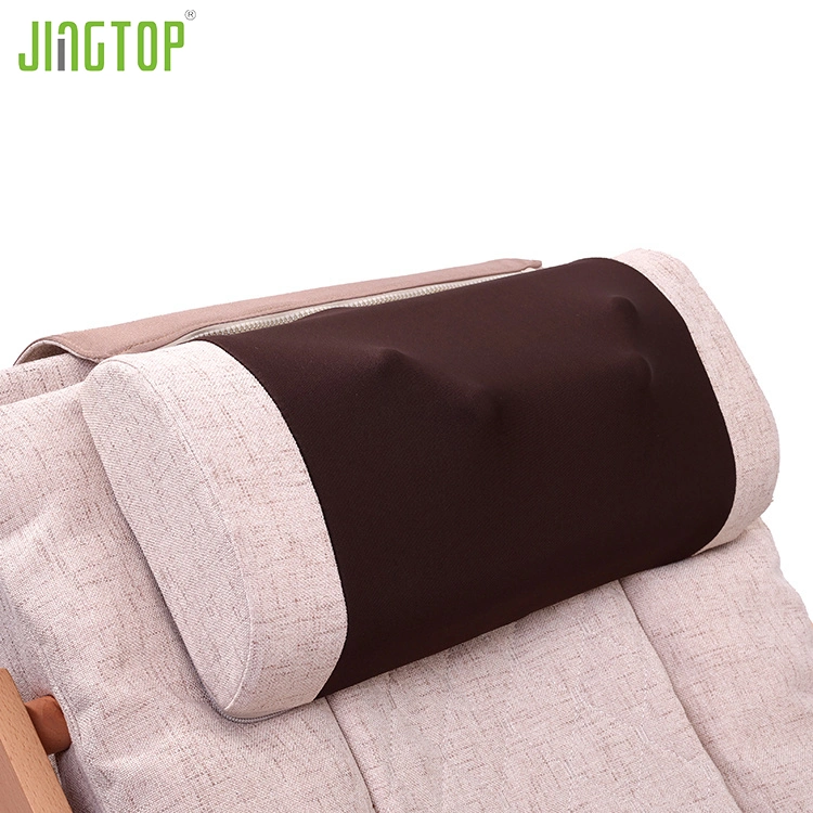 Jingtop plegable portátil eléctrico madera Rocking sillón de masaje sillón reclinable