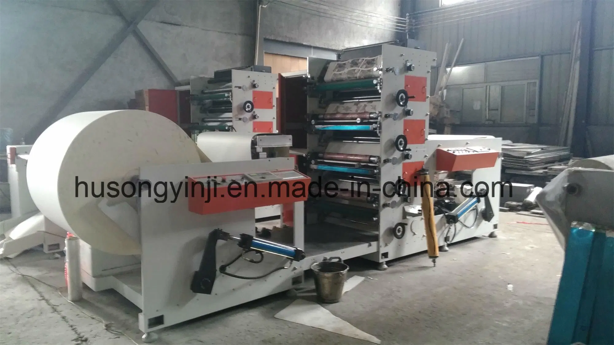 Roll to Roll Paper Cup Flexo Printing Machine