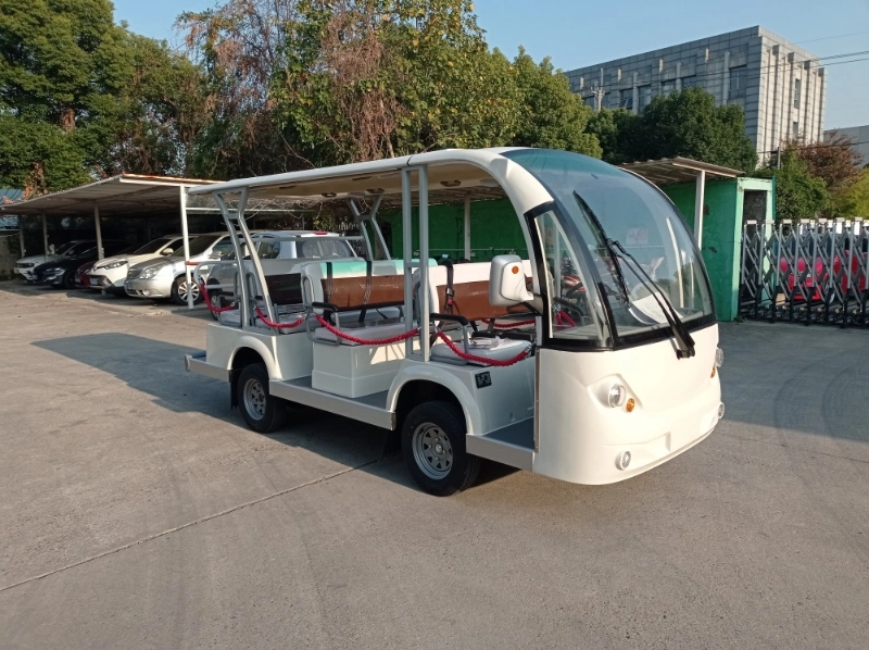 CE Approved Chinese-Made 11 Seater Electric Sightseeing Vehicle for Scenic Attractions