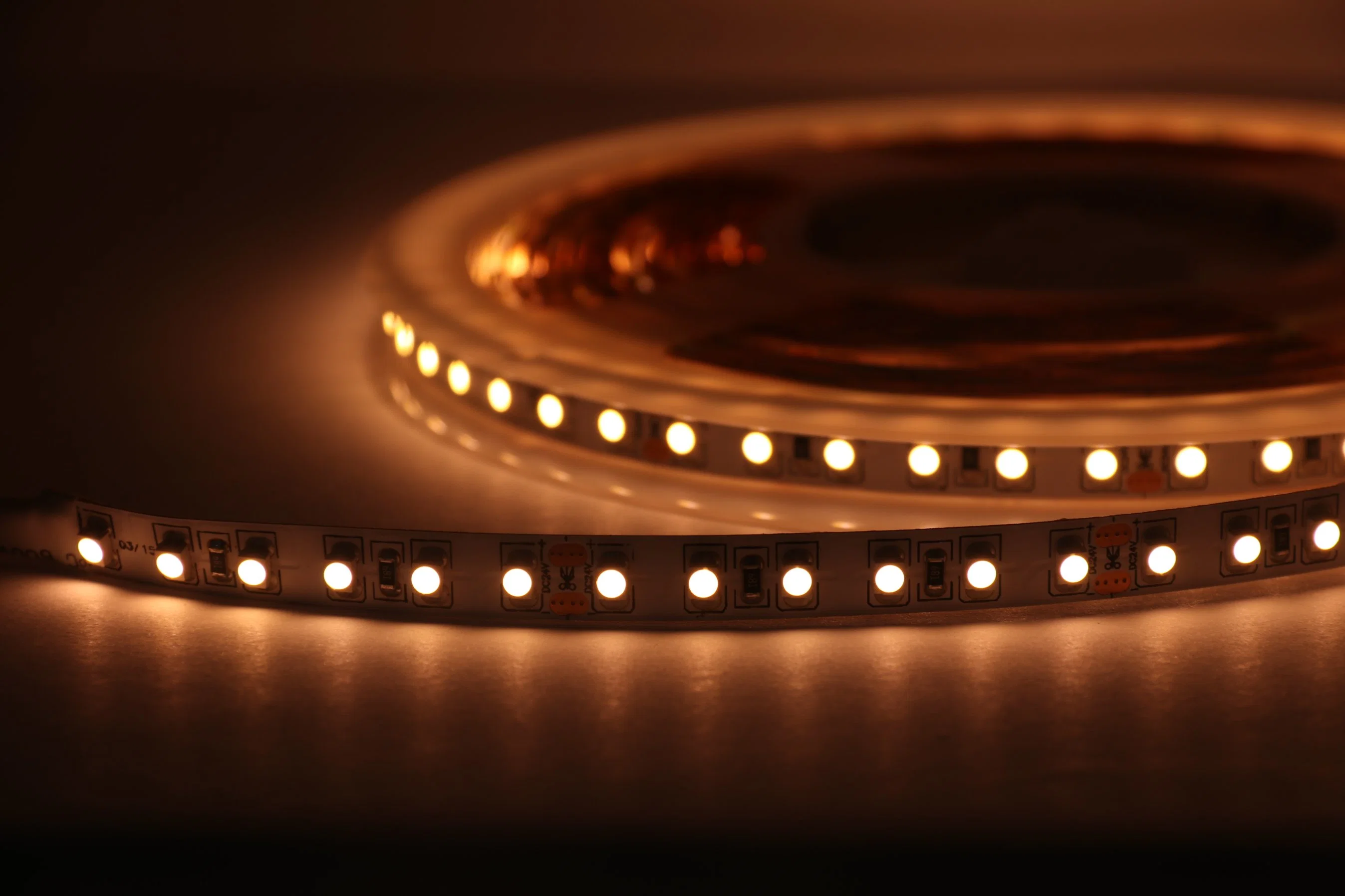 New Series High Lumen SMD3528 Rope Light Flexible LED Strip Lighting with 180lm/W