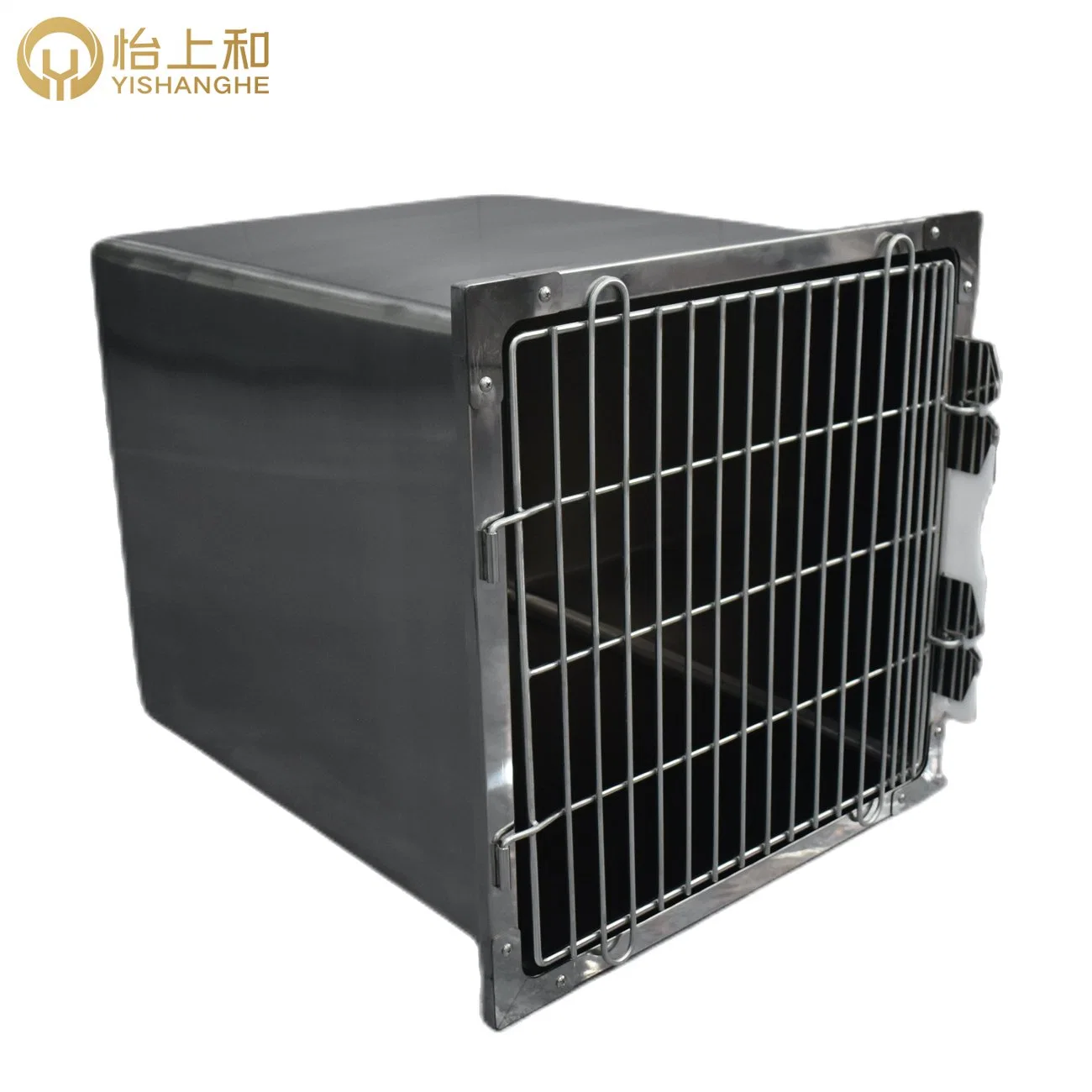 Vet Powder Coated Foldable Cat Cages Crates Wire Construction Modular Pet Dog Cages