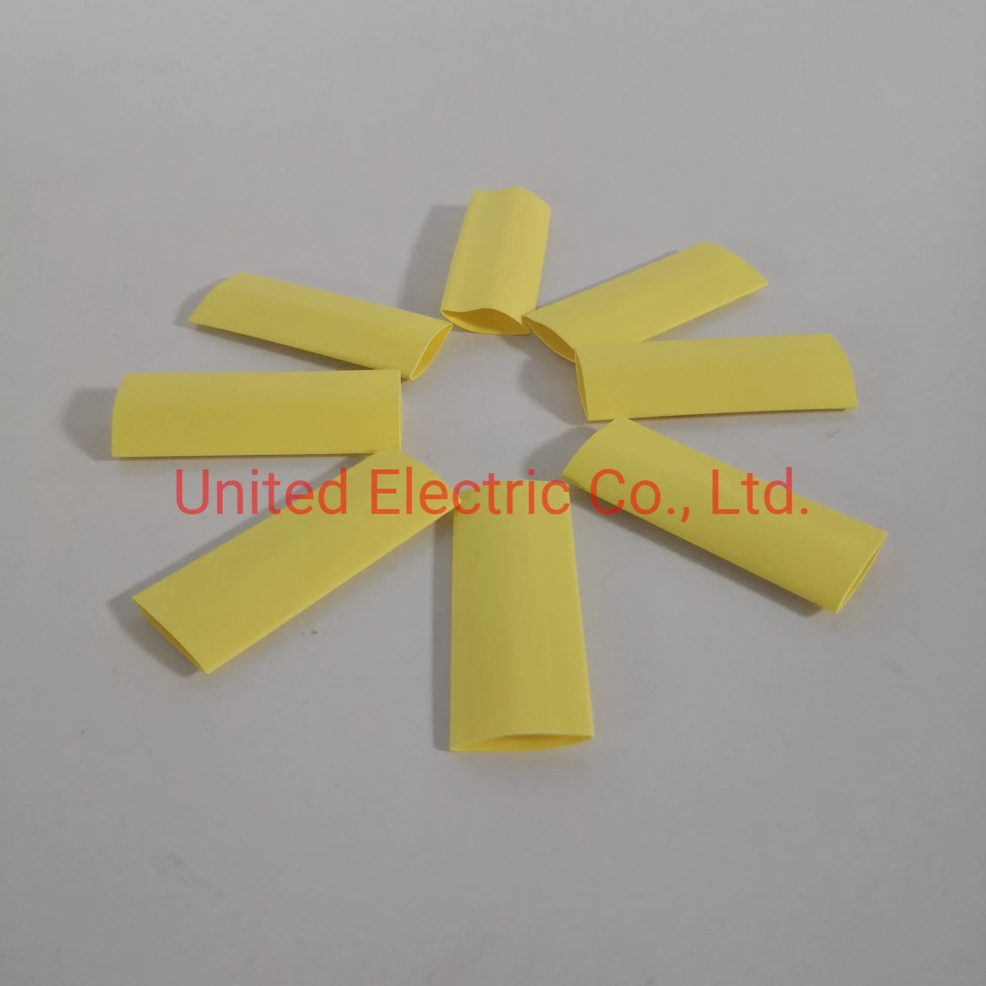 Size: 3/16 Inches, Inner diameter as supplied/after fully: 4.8 mm/2.4mm, Yellow