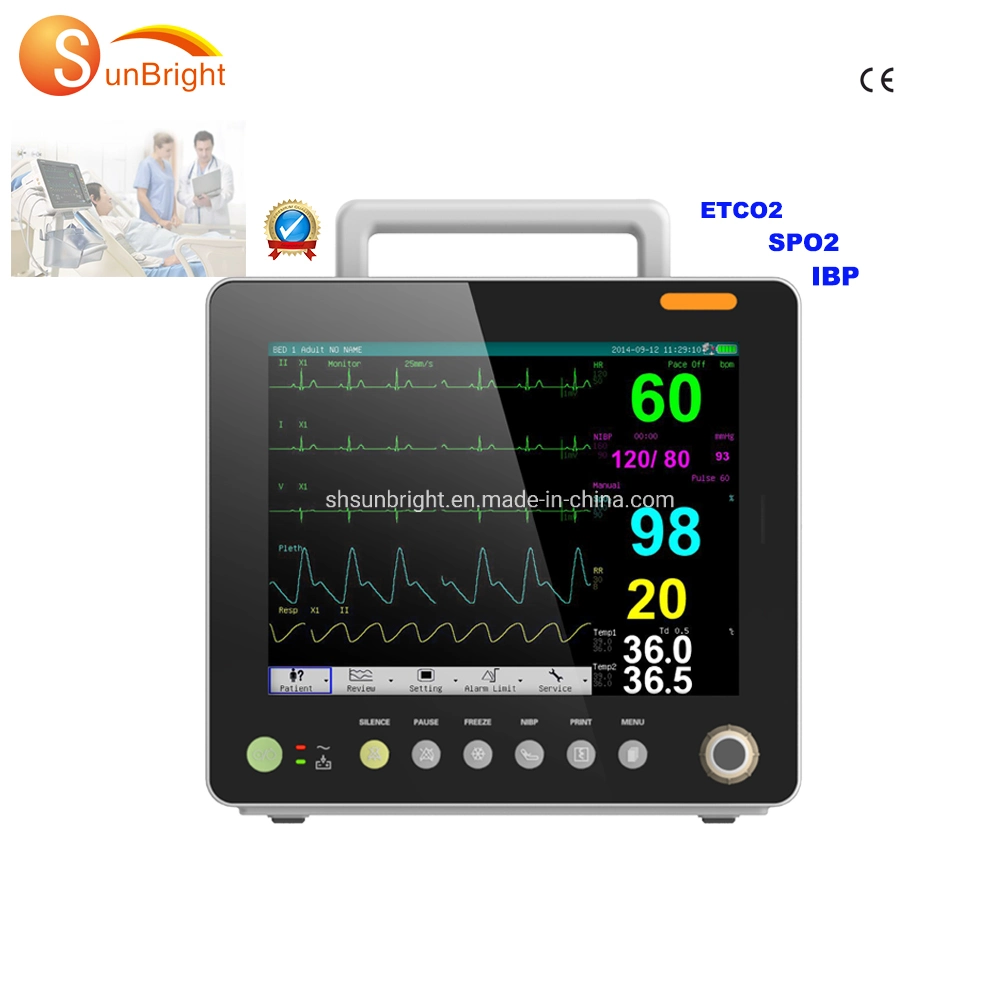 Portable Cardiac Monitor Multi-Parameter Medical Patient Monitor